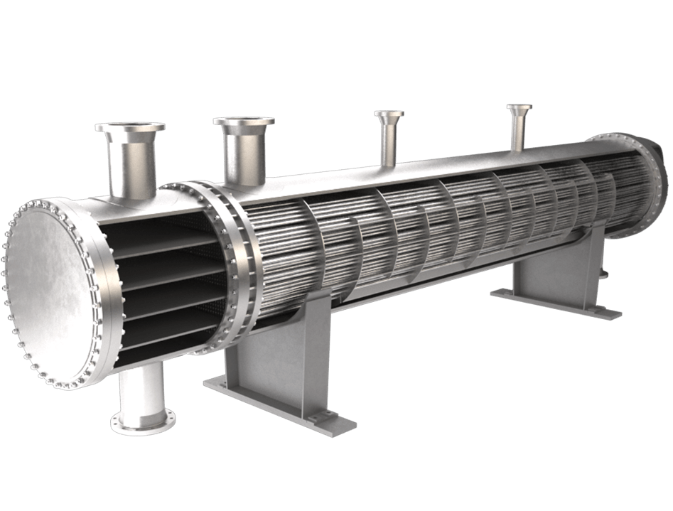 Shell & Tube Heat Exchangers manufactured by National Electric Heaters LLC UAE